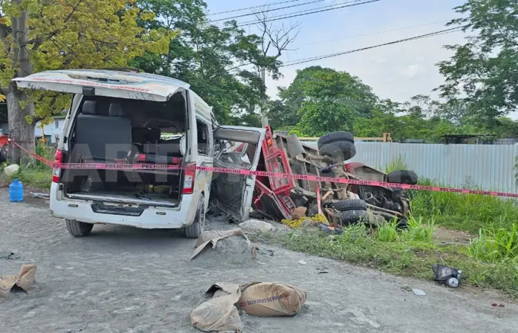 Fatal encontronazo: un muerto y 10 lesionados, el saldo