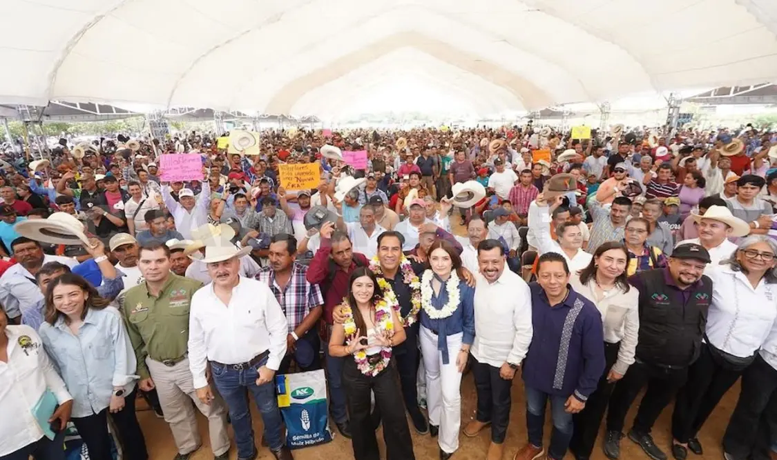 Las y los habitantes agradecieron las estrategias de seguridad implementadas por la actual administración estatal. CP