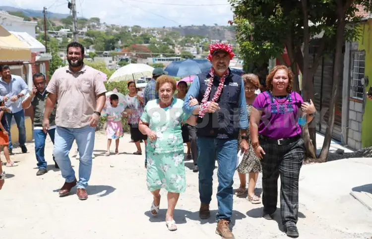 Iniciamos una calle más en San Pedro Progresivo