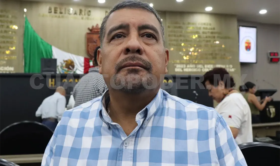 Javier Jiménez Jiménez, diputado presidente de la Comisión de Seguridad del Congreso del Estado. CP