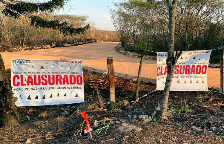 Clausuran predio por afectación ambiental