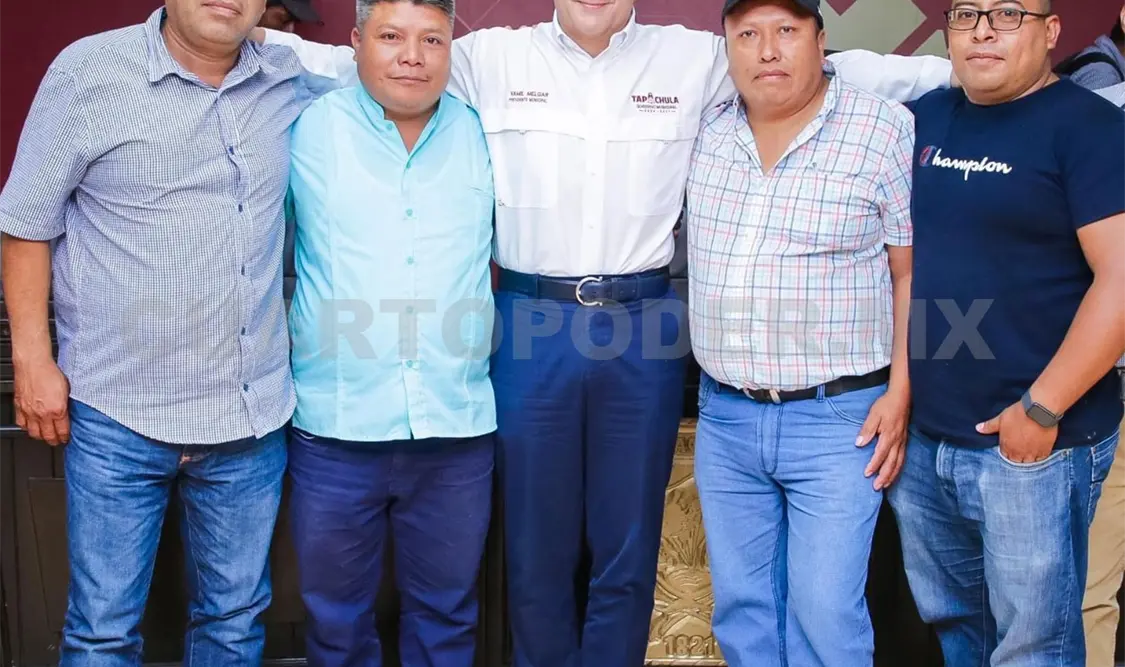 Yamil Melgar aseveró que en su administración la zona alta de Tapachula jamás será olvidada. CP