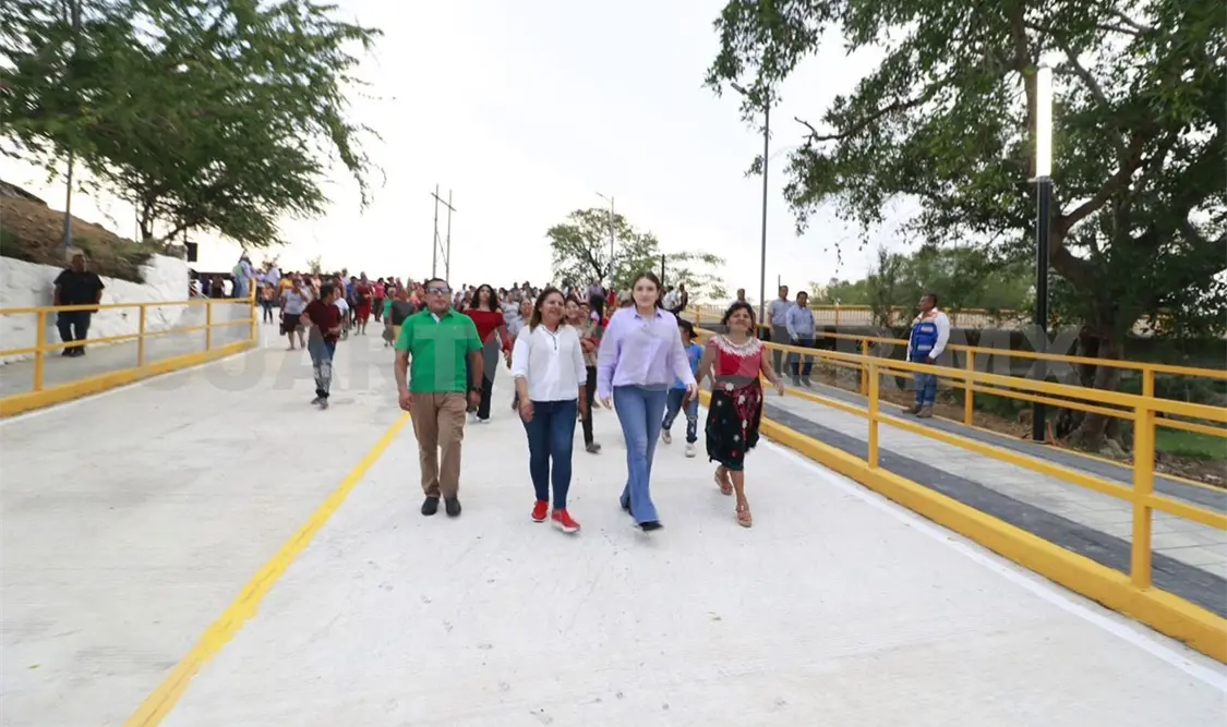 Rosales Sarmiento señaló que este espacio fue diseñado para que los ciudadanos puedan caminar con tranquilidad. CP