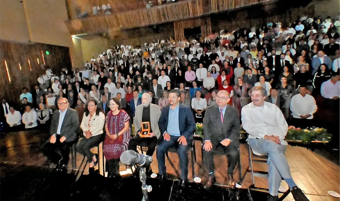 El acto tuvo lugar en el auditorio Belisario Domínguez de Comitán. Cortesía