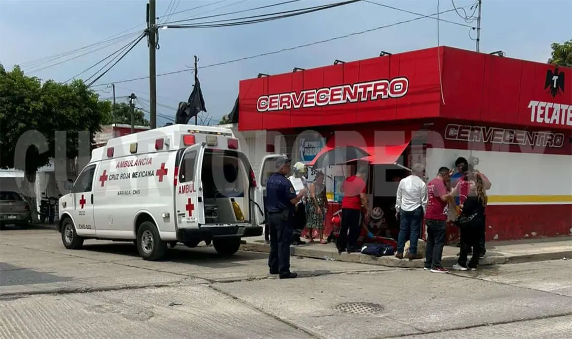 Embisten a motociclista en colonia La Moderna