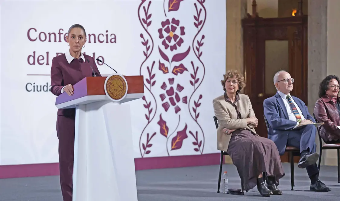 Esperemos que no (haya boicot), porque pues estarían actuando contra la libertad del pueblo de México para poder decidir el Poder Judicial: Claudia. Cortesía