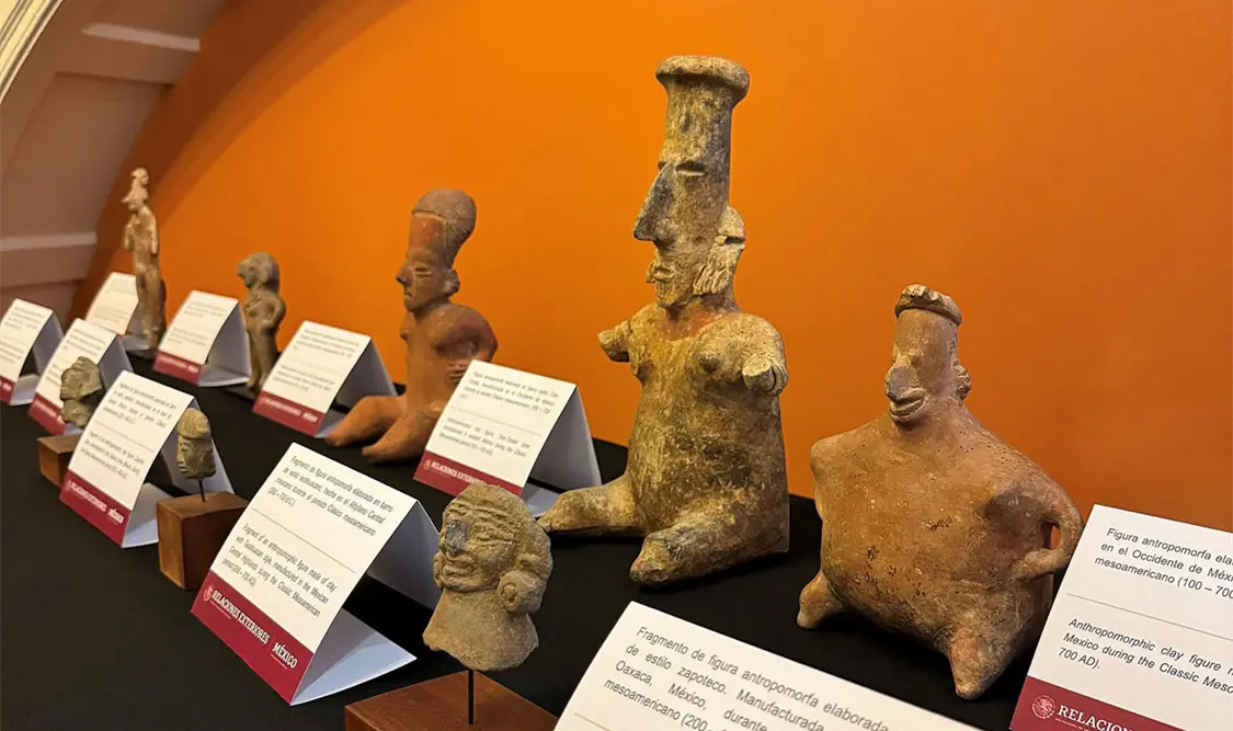 En sólo 8 meses se han podido recuperar 2 mil 82 bienes culturales. Cortesía