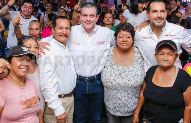 Llevamos justicia social a las colonias: Yamil Melgar