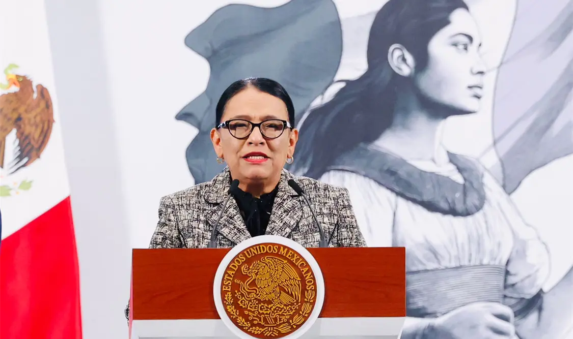 Rosa Icela Rodríguez Velázquez habló sobre el proceso electoral que vivió México el domingo para renovar al Poder Judicial. Cortesía