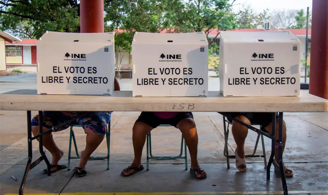 Unos 268 millones corresponden a la elección federal. Cortesía