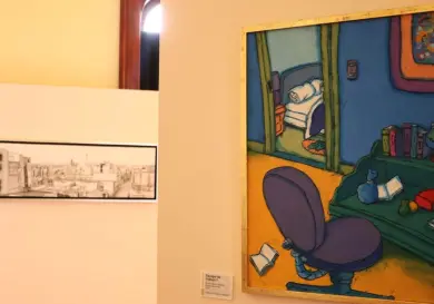 Arte de la vida urbana en Palacio Postal