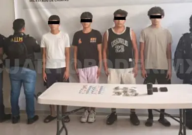Ocho arrestados por extorsión y otros ilícitos