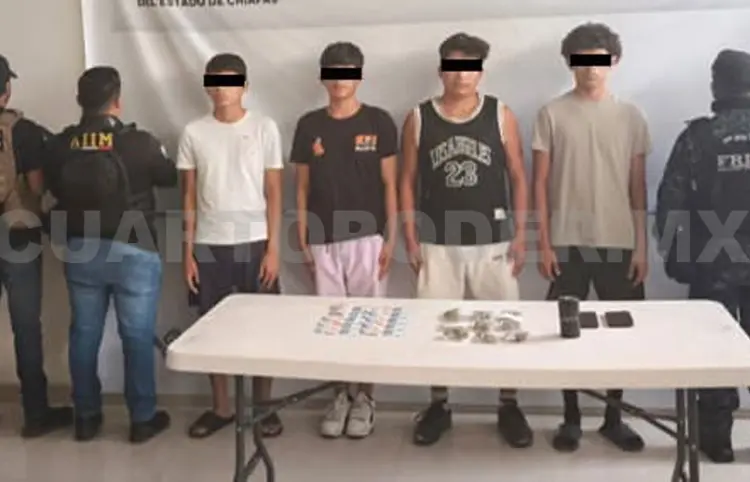 Ocho arrestados por extorsión y otros ilícitos