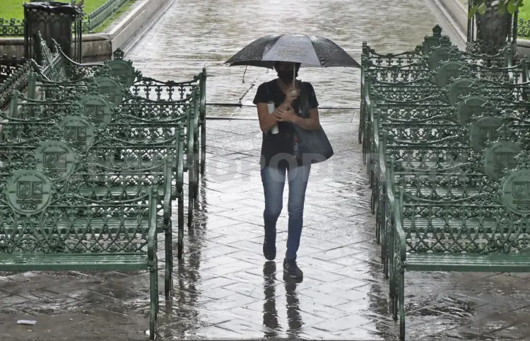 ¡Saca el paraguas!, lluvias intensas seguirán: PC