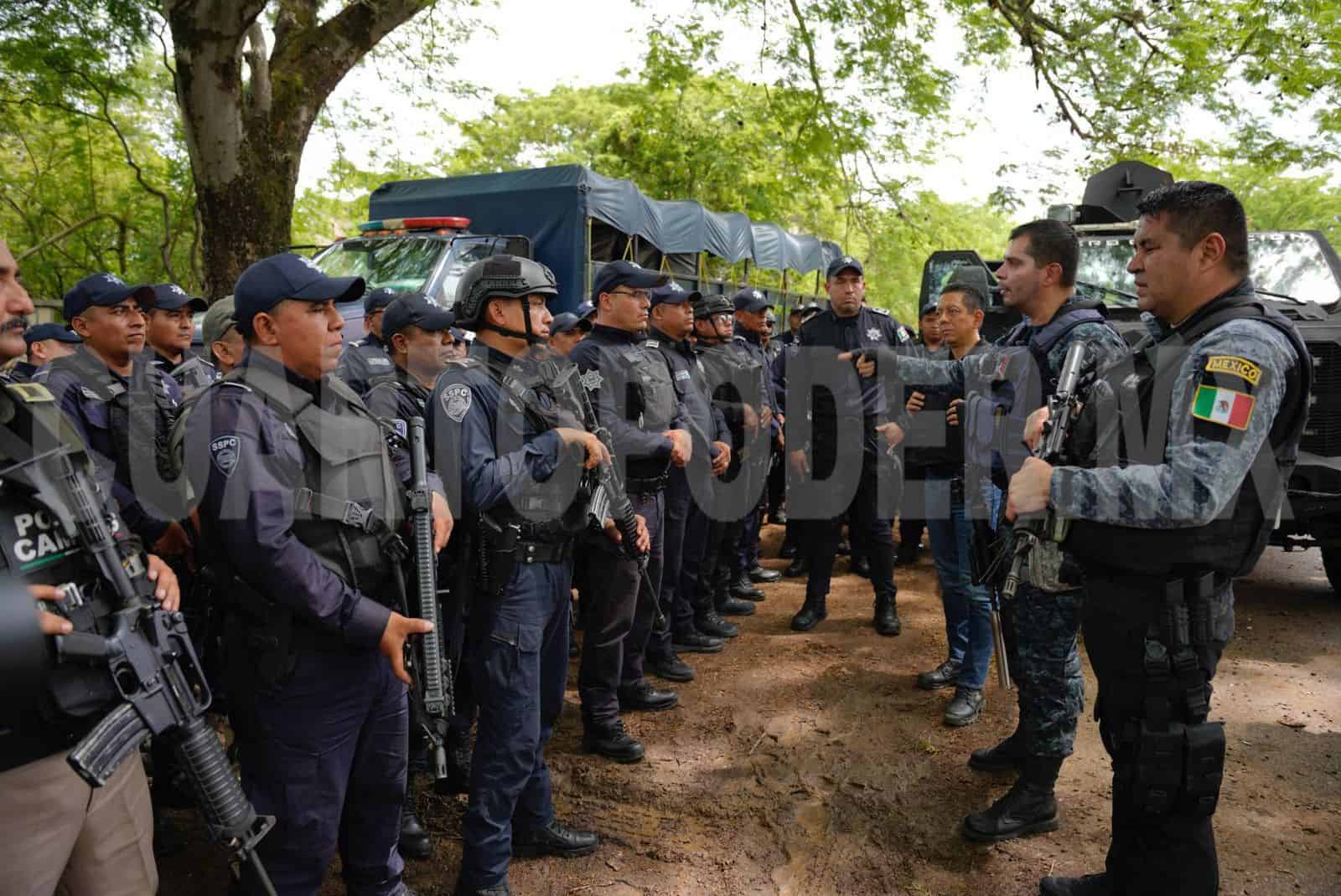 Dan a conocer avances de investigación ante homicidio de cinco policías en Frontera Comalapa