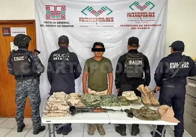 Detienen a presunto responsable de homicidio de policías