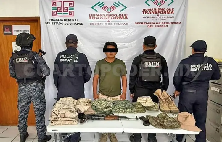 Detienen a presunto responsable de homicidio de policías