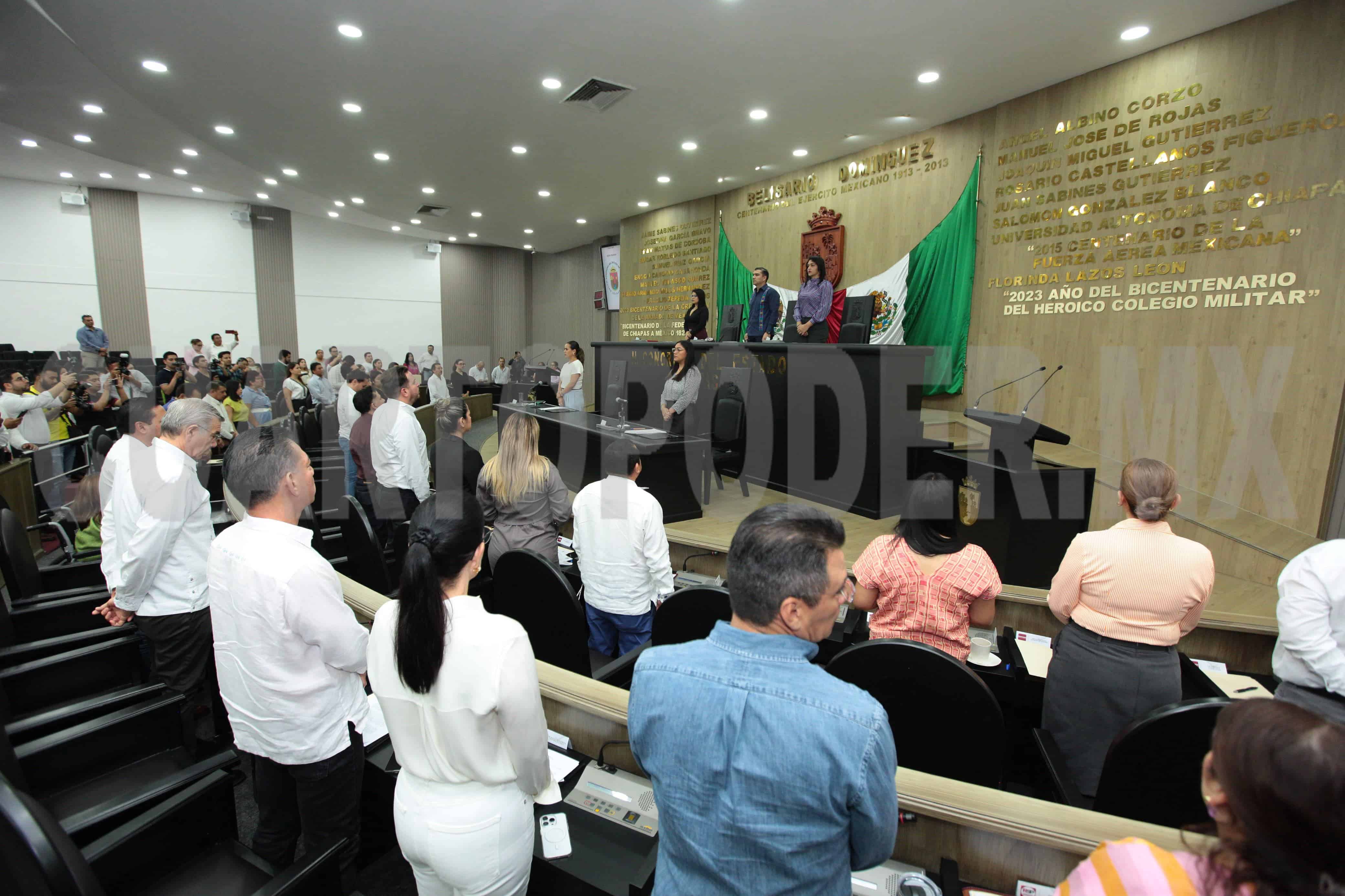 Congreso del Estado atiende diversas disposiciones