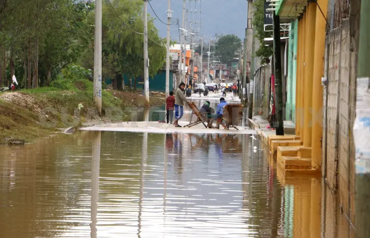 Chiapas, bajo fuertes lluvias