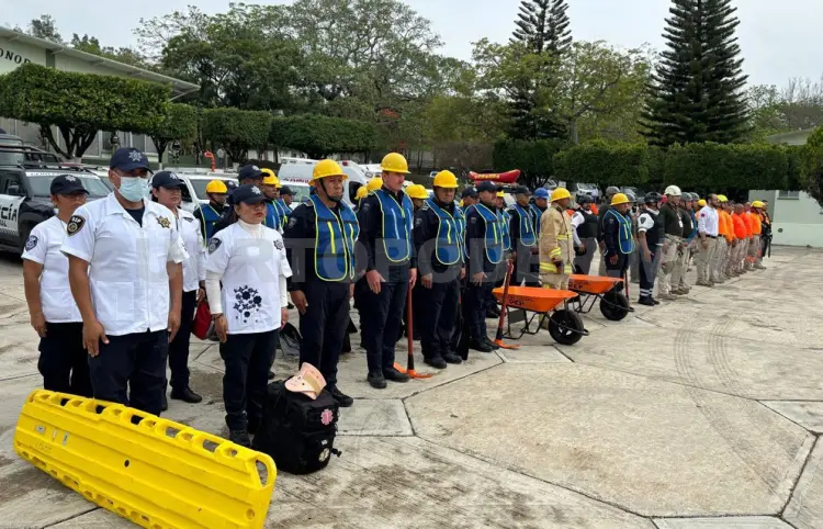 Cerca de 350 elementos atenderán desastres