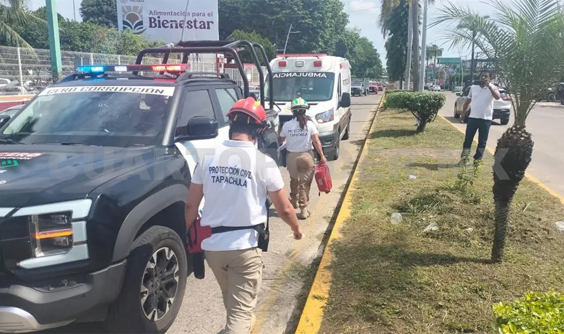 Fueron golpeados por una camioneta que, al parecer, no se detuvo. Víctor Sánchez / CP
