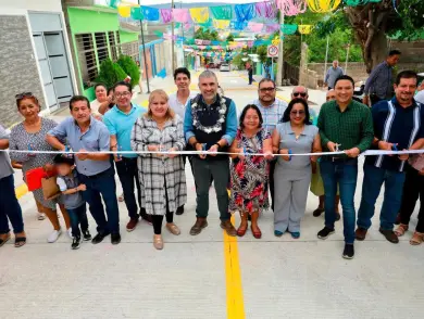 Vecinas y vecinos de Loma Bonita estrenan nueva calle gracias al programa "Calles Felices": Angel Torres
