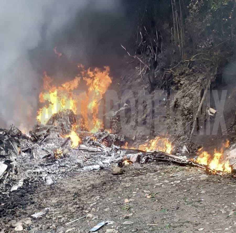 Se desploma avioneta en Chiapas durante operativo contra plaga; mueren tres tripulantes