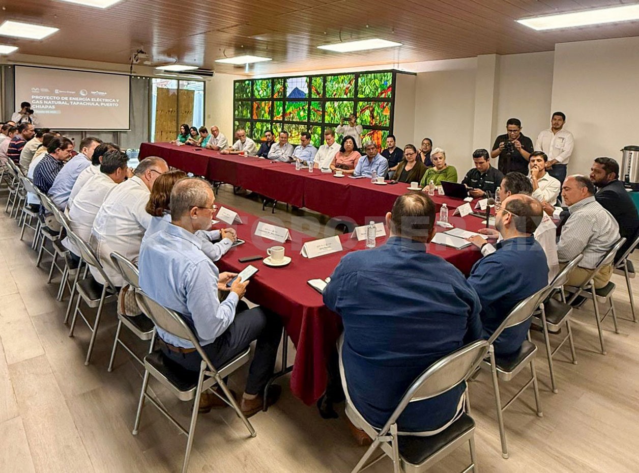 Generarán electricidad y gas en Puerto Chiapas