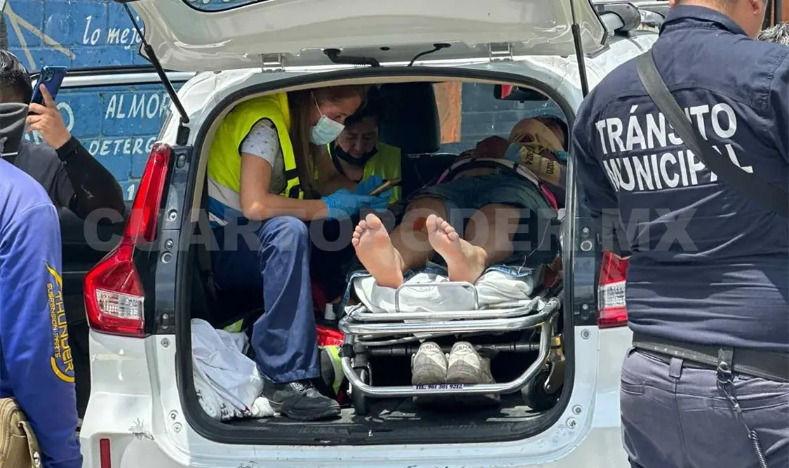 Fue trasladado a un hospital debido a que se encontraba policontundido. Ulises Villalobos / CP