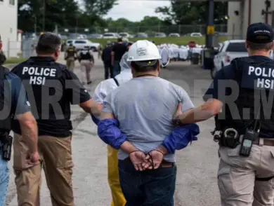Reportan poco menos de 50 inmigrantes detenidos