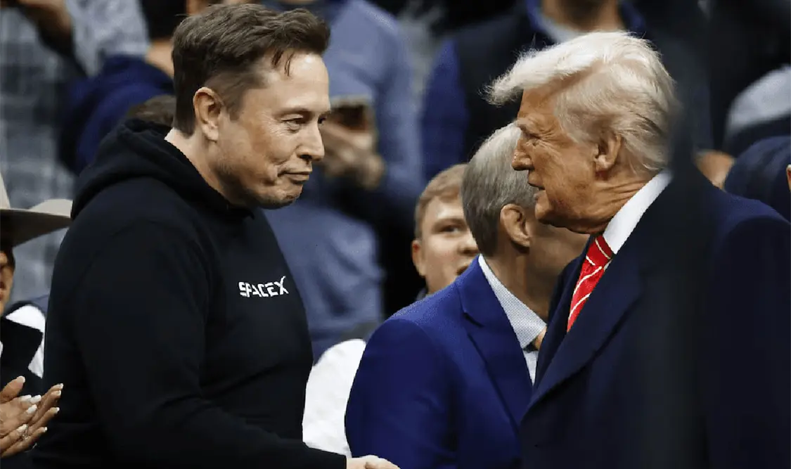 Este jueves el empresario posteó en X que la verdadera razón por la que los archivos Epstein no se han hecho públicos, es para encubrir al presidente Trump. Cortesía