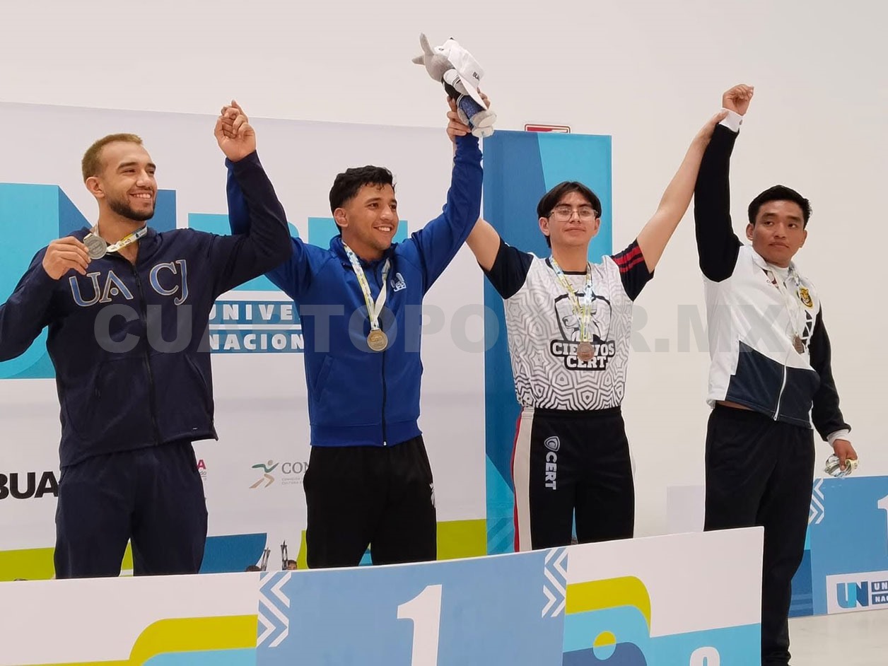 Plata y bronce para la Unach en Puebla