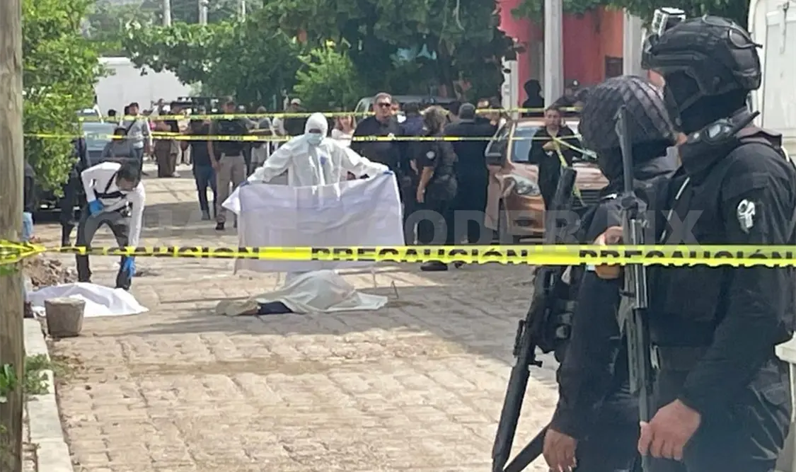 El hoy occiso fue acribillado de al menos 12 plomazos. Ulises Villalobos / CP