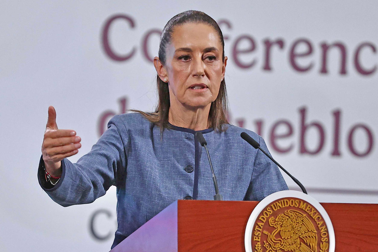 Sheinbaum envía mensaje a EE. UU.