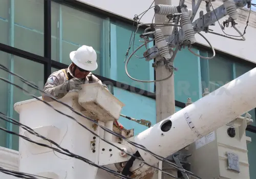 Afectó apagón de luz a la zona centro