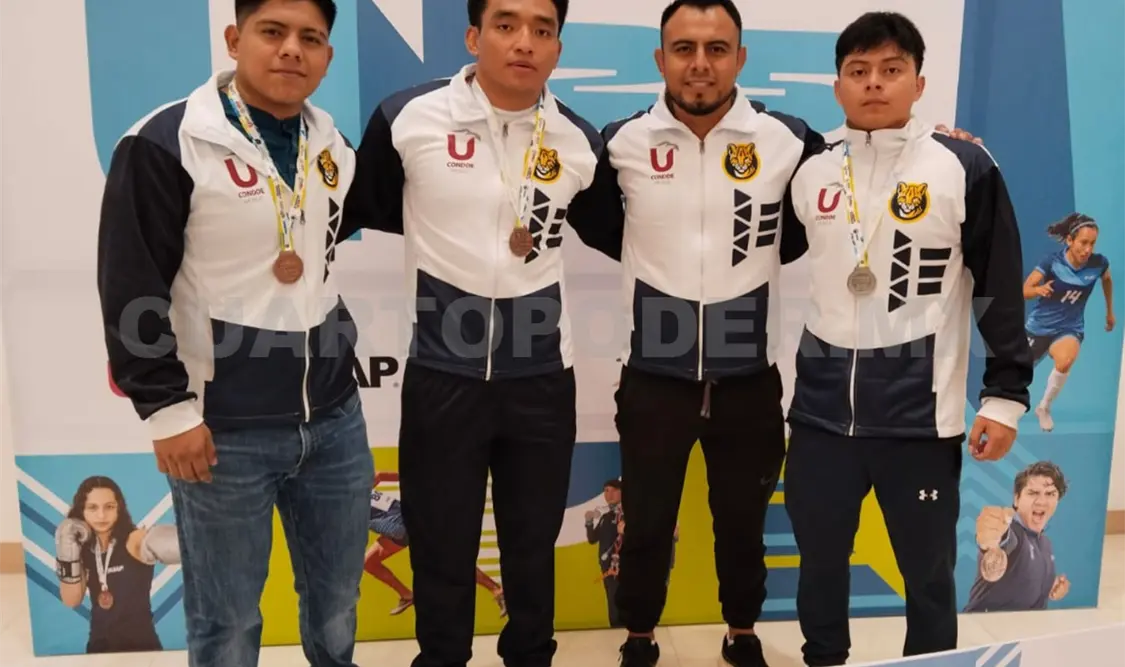 Delegación de la Unach celebró con orgullo el cierre de su mejor participación en una Universiada Nacional. Cortesía