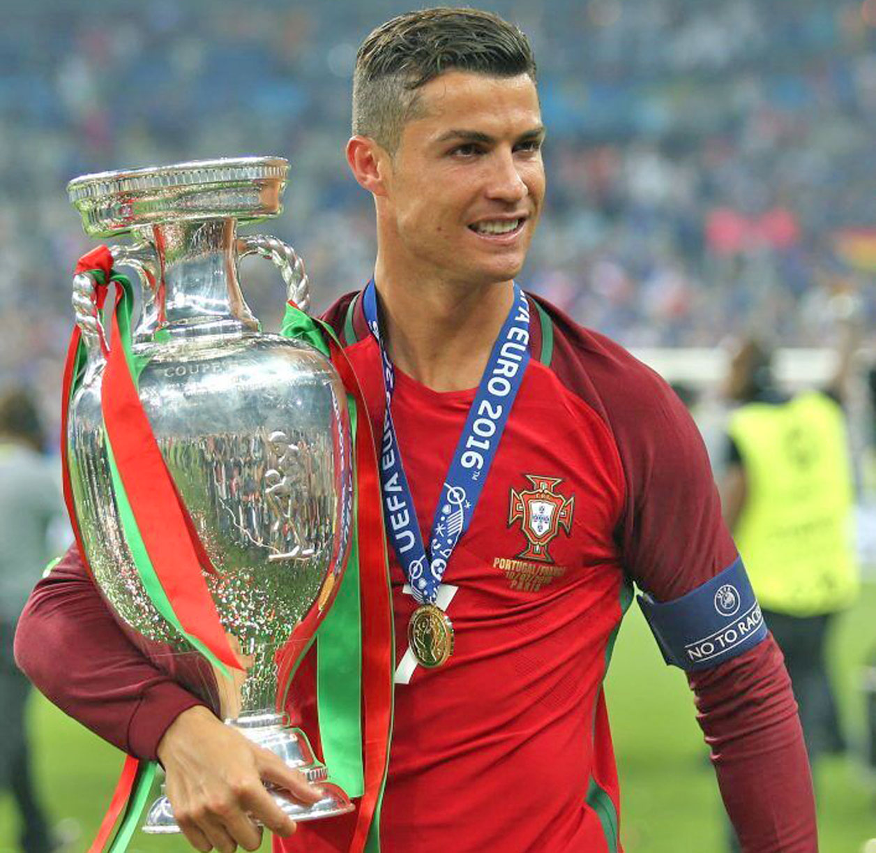 Cristiano Ronaldo suma tres títulos con Portugal