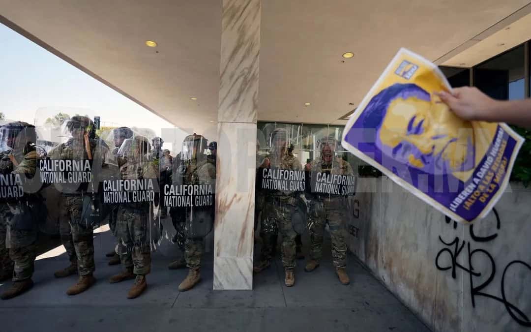 EE.UU. despliega tropas en Los Ángeles para proteger a agentes de inmigración