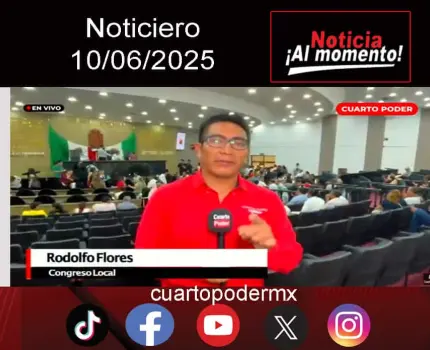 #Noticiero TVO #TuDiarioVivir con Adolfo Luján.