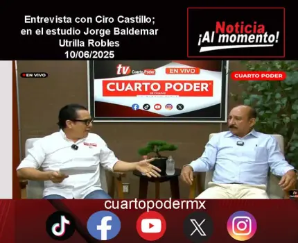 Entrevista con Ciro Castillo; en el estudio Jorge Baldemar Utrilla Robles