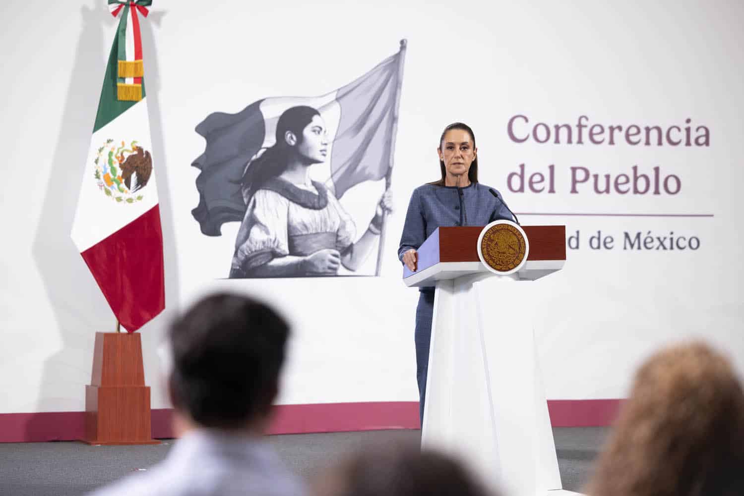 Sheinbaum responde a acusaciones de Noem