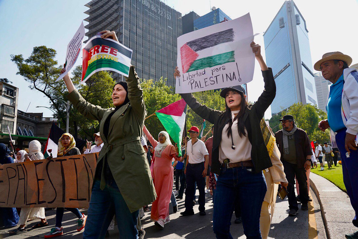 Mexicanos buscan llegar a la Franja de Gaza