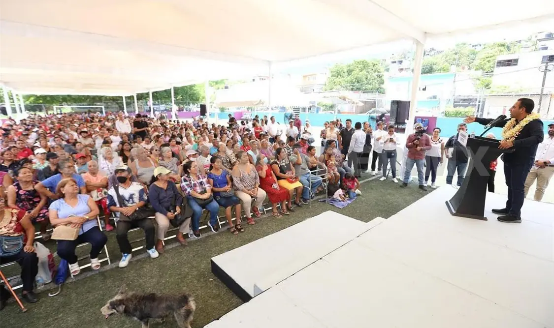 En la colonia Linda Vista Shanka, Eduardo Ramírez puso en marcha la estrategia Humanismo Contigo. Cortesía