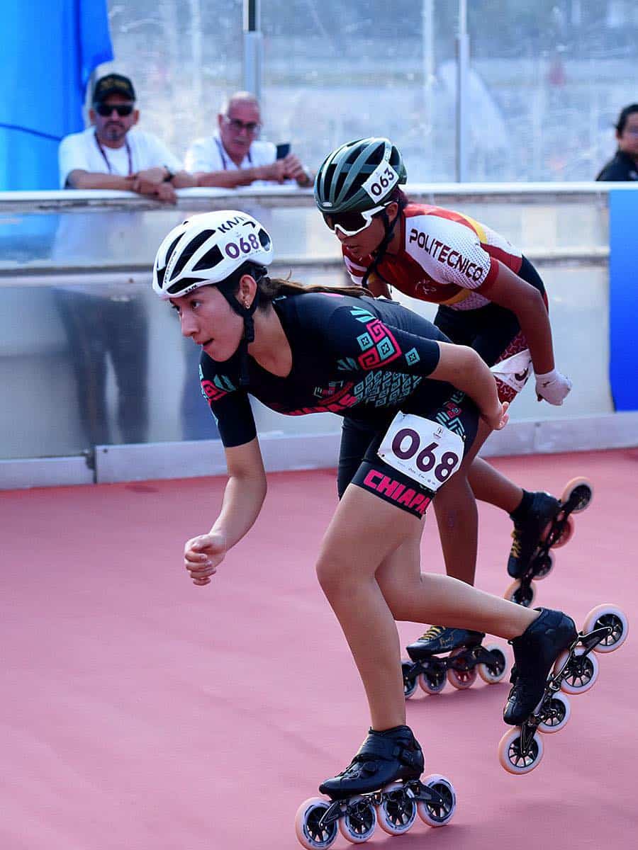 Patinaje entrega un último podio a Chiapas 