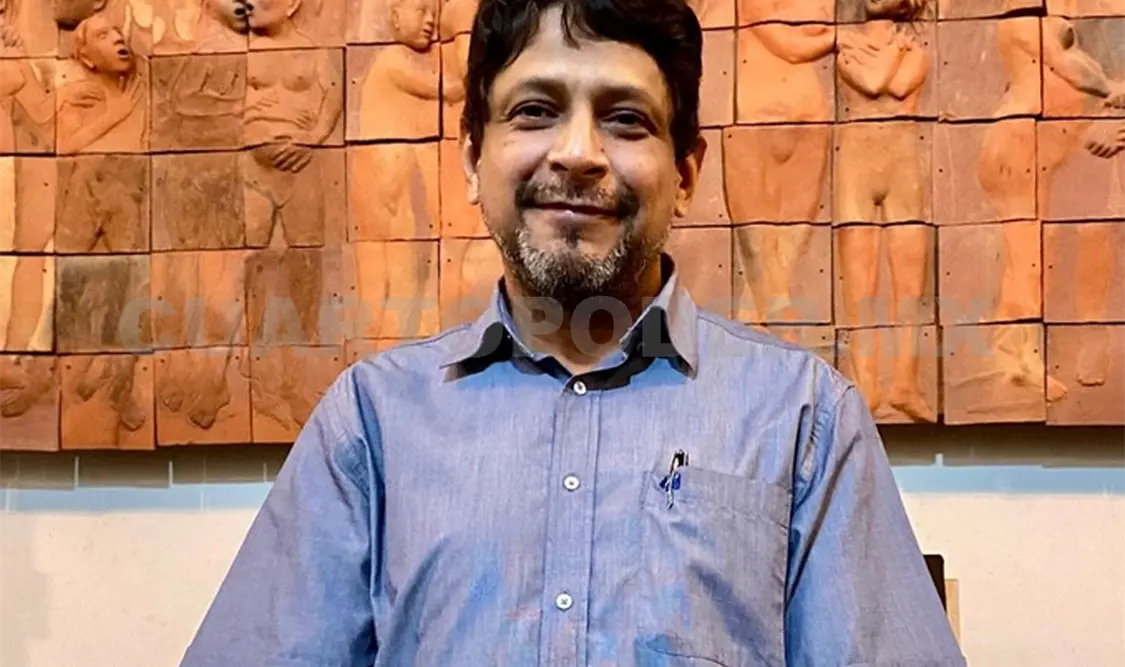 El investigador Alejandro Sheseña en la charla que brindó en el Museo del Café. Cortesía