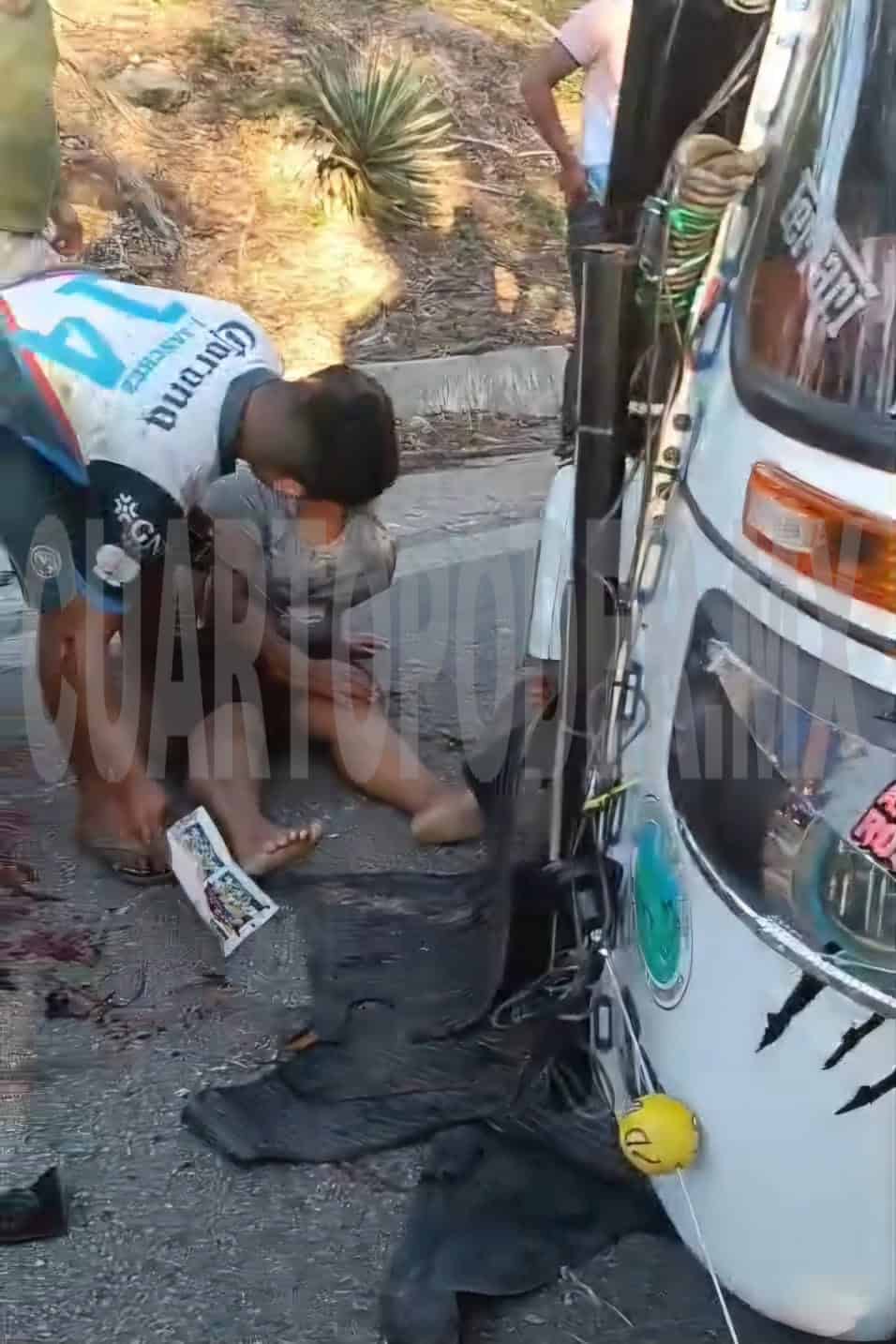 Carreterazo: varios lesionados y daños, el saldo
