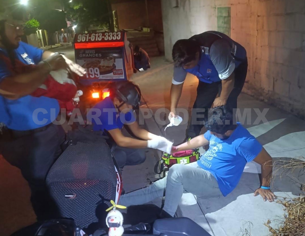 Derrapa en la Albania Baja al perder el control