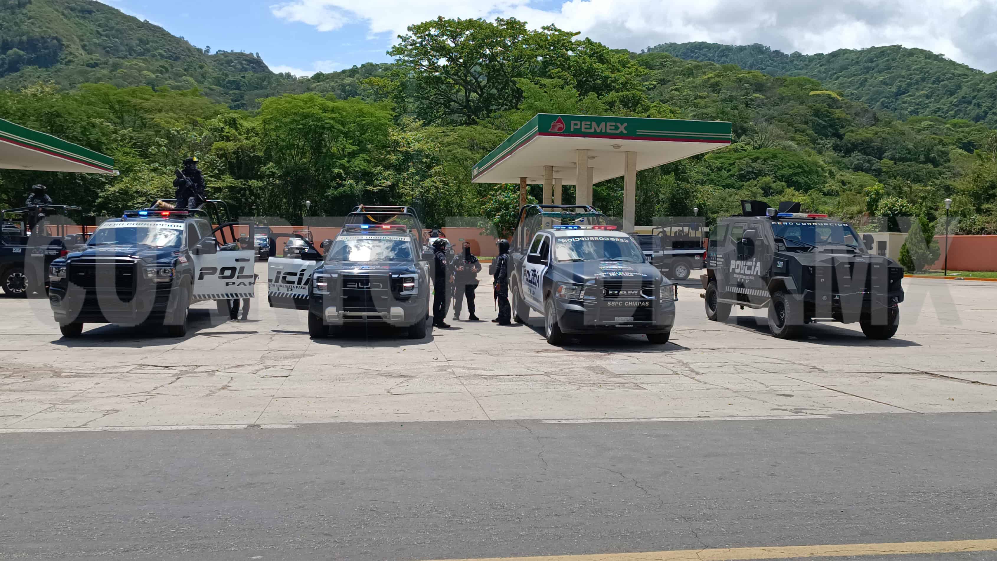 Refuerzan seguridad en la frontera con Guatemala