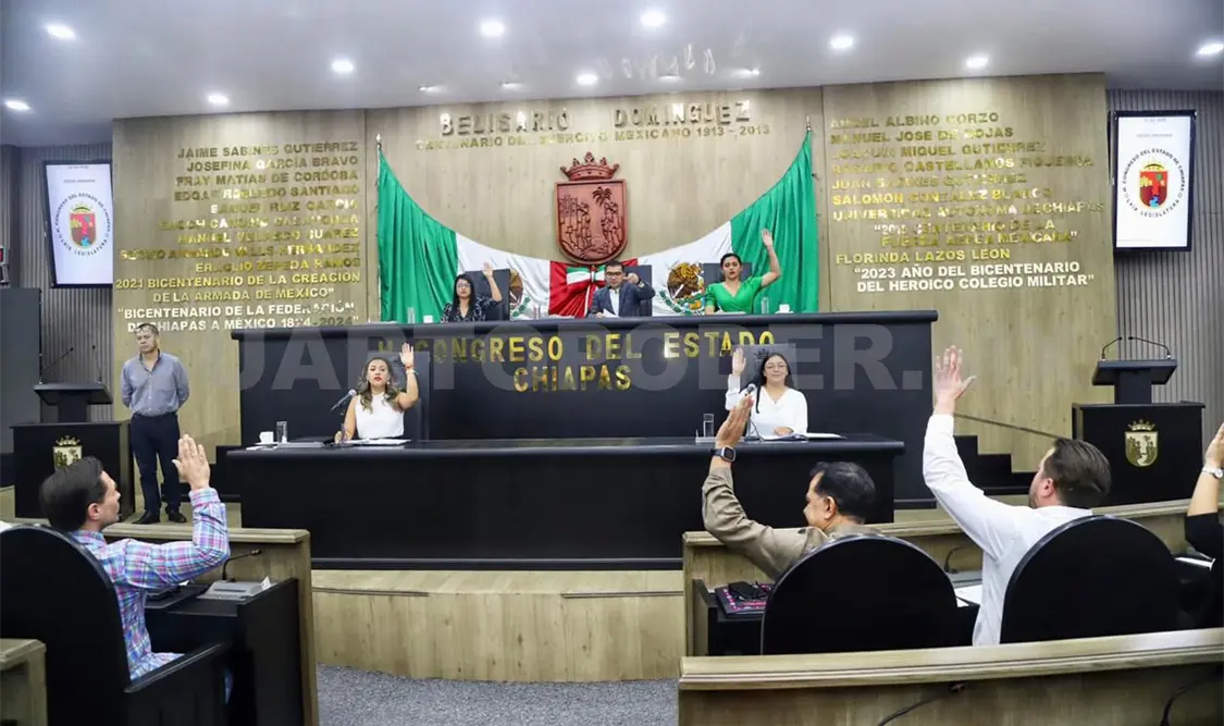 En Chiapas se legisla a favor de los sectores vulnerables. CP