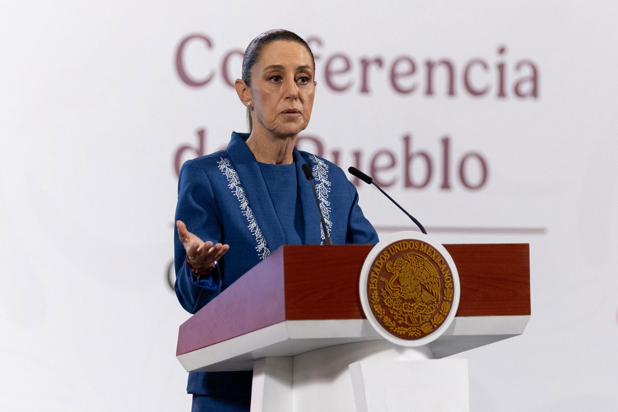 Sheinbaum expresa a Landau desacuerdo con redadas